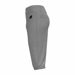 New Balance BBP236 Youth Adversary 2.0 Solid Knicker Baseball Pants - Grey