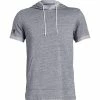 Under Armour Men's Sportstyle Stadium Short Sleeve Hoodie - Steel