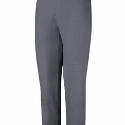 Mizuno Women's Select Belted Low Rise Softball Pant #350150 - Dark Charcoal