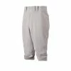 Mizuno Men’s Premier Short Baseball Pant #350280 - Grey -Easton Glove Shop 350280 9191men