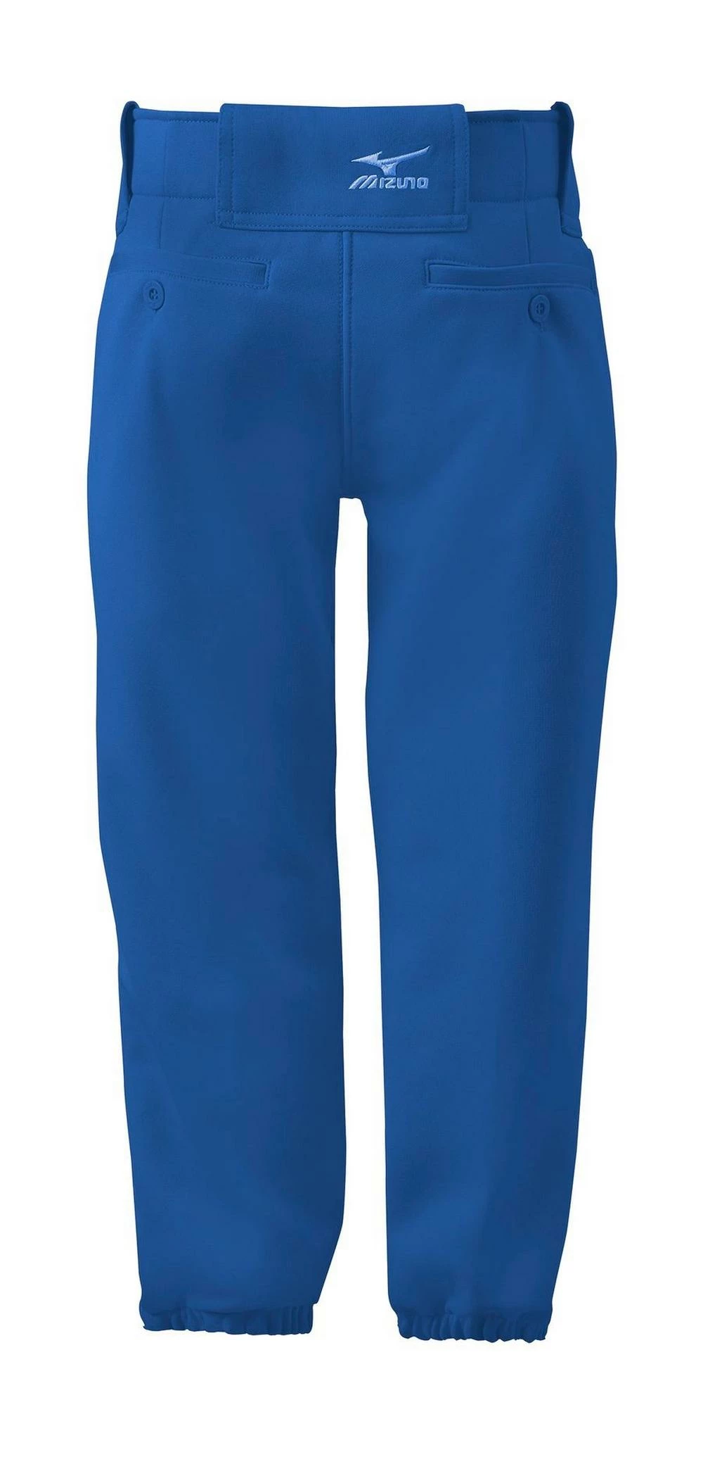 Mizuno Girl’s Belted Softball Pant #350462 - Royal 4 Mizuno Girl’s Belted Softball Pant #350462 - Royal - Image 2