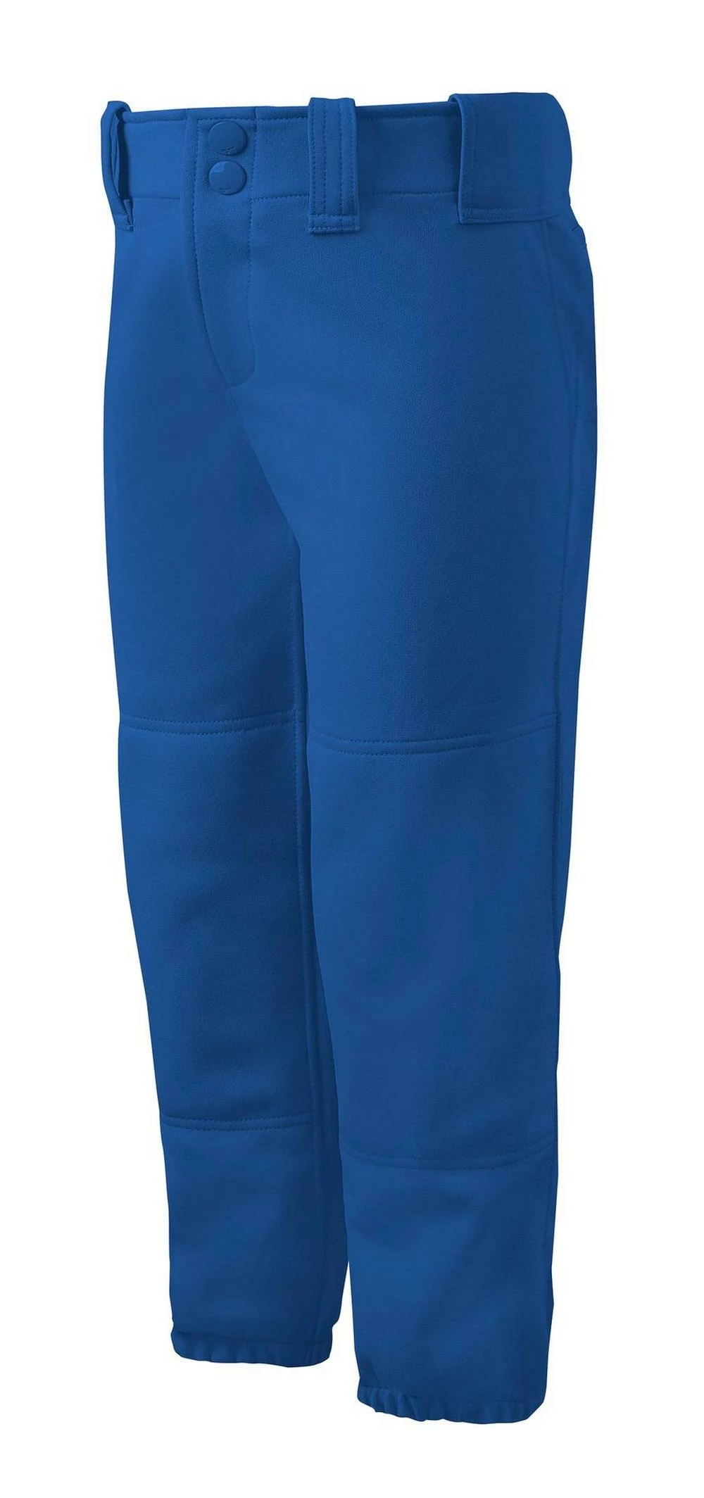 Mizuno Girl’s Belted Softball Pant #350462 - Royal 3 Mizuno Girl’s Belted Softball Pant #350462 - Royal