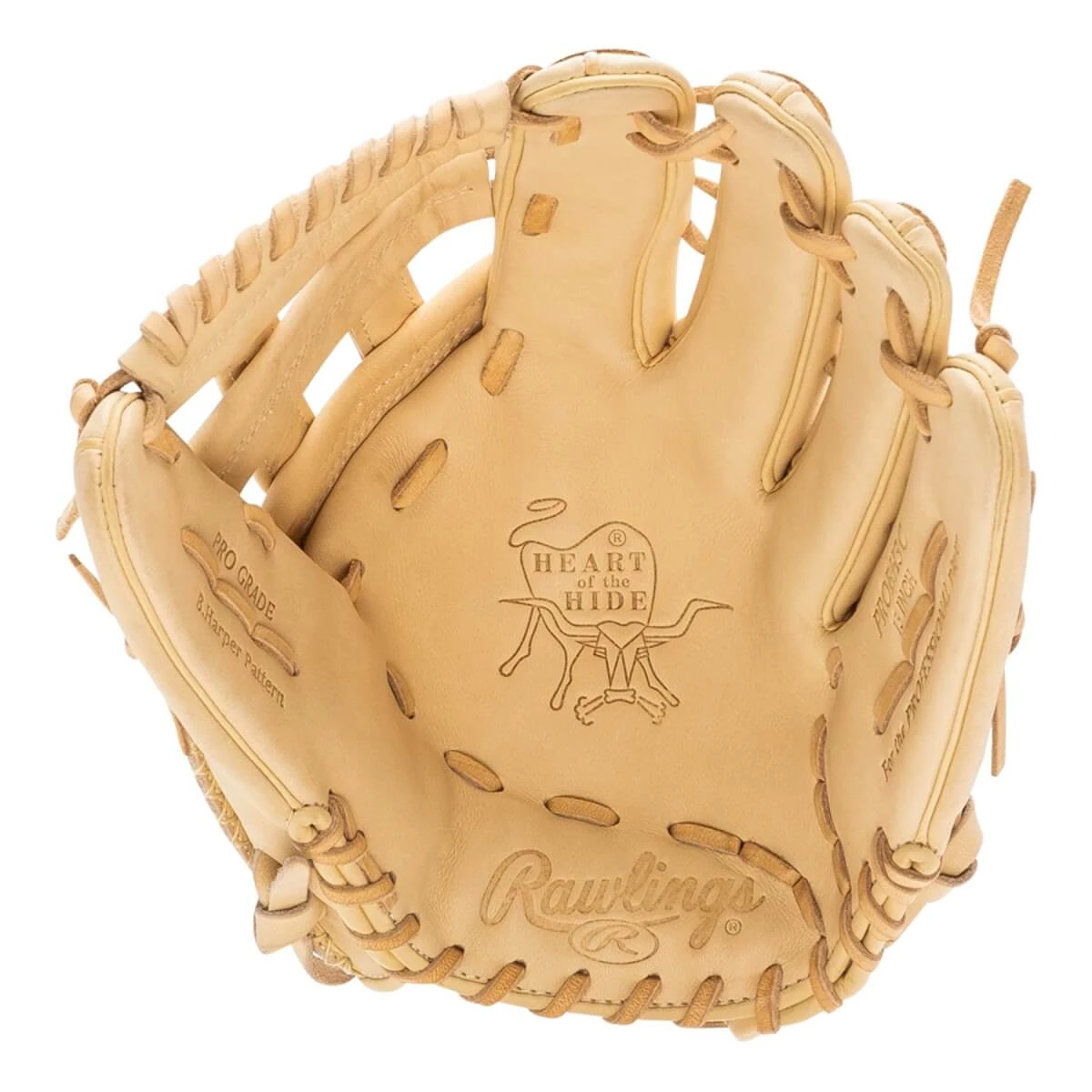 Rawlings Heart Of The Hide Bryce Harper 13" Baseball Glove - PROBH3C 4 Rawlings Heart Of The Hide Bryce Harper 13" Baseball Glove - PROBH3C - Image 2