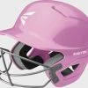 Easton Alpha T-Ball Batting Helmet With Mask - Pink -Easton Glove Shop ALPHA E HELMET BBSB MASK A168526PK 3QTR L trans 1