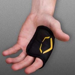 Evoshield Catchers Thumb Guard -Easton Glove Shop EVO hourglass guard worn3 Square