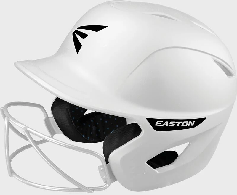 Easton Ghost Matte Solid Fastpitch Batting Helmet - White 3 Easton Ghost Matte Solid Fastpitch Batting Helmet - White