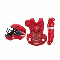 Easton Jen Schro The Very Best Adult Fastpitch Catchers Set -Easton Glove Shop JENSCHROTHEVERYBEST REDWHITE
