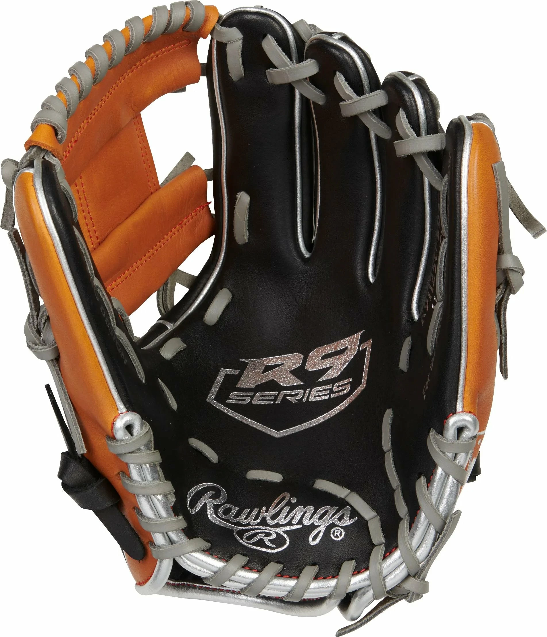 Rawlings R9 Contour 11.25" Baseball Glove - R91125U-2BT 4 Rawlings R9 Contour 11.25" Baseball Glove - R91125U-2BT - Image 2