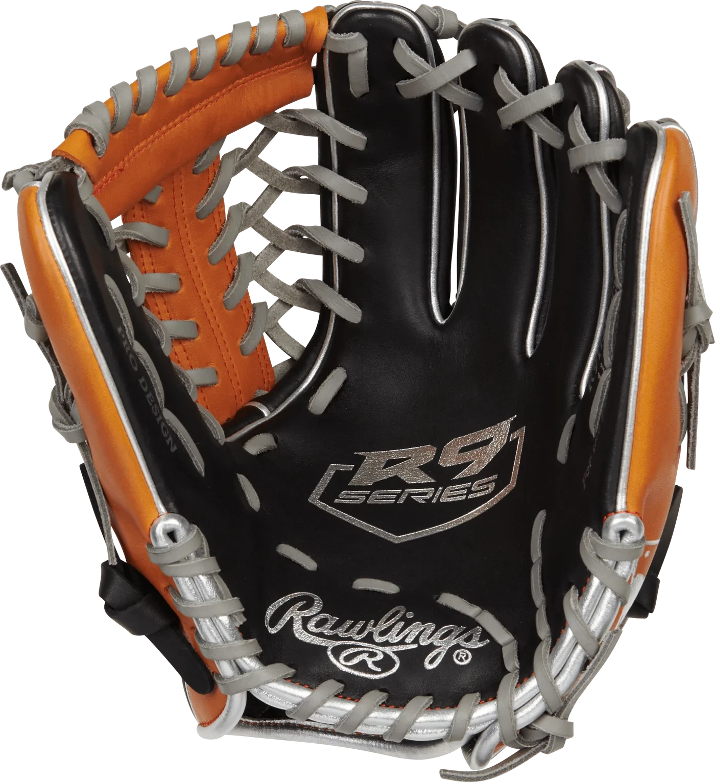 Rawlings R9 Contour 11.5" Baseball Glove - R9115U-4BT 4 Rawlings R9 Contour 11.5" Baseball Glove - R9115U-4BT - Image 2