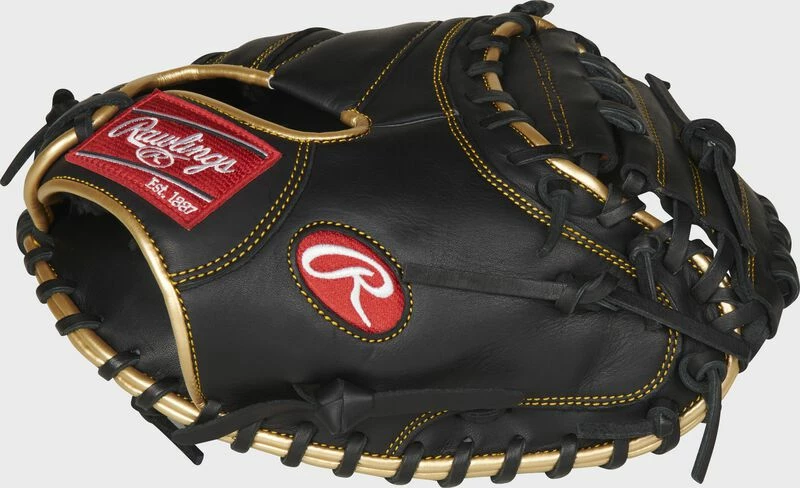 Rawlings R9 32.5" Baseball Catcher's Mitt - R9CM325BG 5 Rawlings R9 32.5" Baseball Catcher's Mitt - R9CM325BG - Image 3