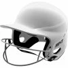 Rip-It Vision Pro Matte Fastpitch Batting Helmet - White 2 Rip-It Vision Pro Matte Fastpitch Batting Helmet - White -Easton Glove Shop RIP IT matte white.1