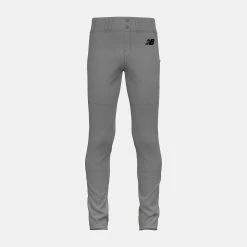 New Balance BBP332 Youth Adversary 2.0 Solid Tapered Baseball Pants - Grey