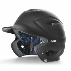 All-Star All Star S7™ Solid Matte Adult Batting Helmet - Black
