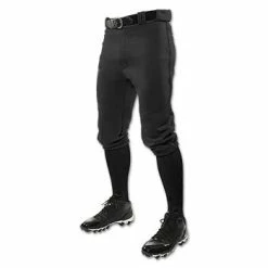 Champro Sports Champro Youth BP10 Triple Crown Knicker Baseball Pants - Black