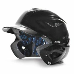 All-Star All Star S7™ Solid Gloss Youth Batting Helmet - Black