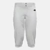 New Balance BMP236 Men's Adversary 2.0 Solid Knicker Baseball Pants - White 2 New Balance BMP236 Men's Adversary 2.0 Solid Knicker Baseball Pants - White -Easton Glove Shop bmp236wt nb 40 i