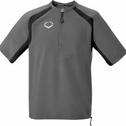 Evoshield Men's Pro Team Baseball Cage Jacket - Charcoal WTV1091CH