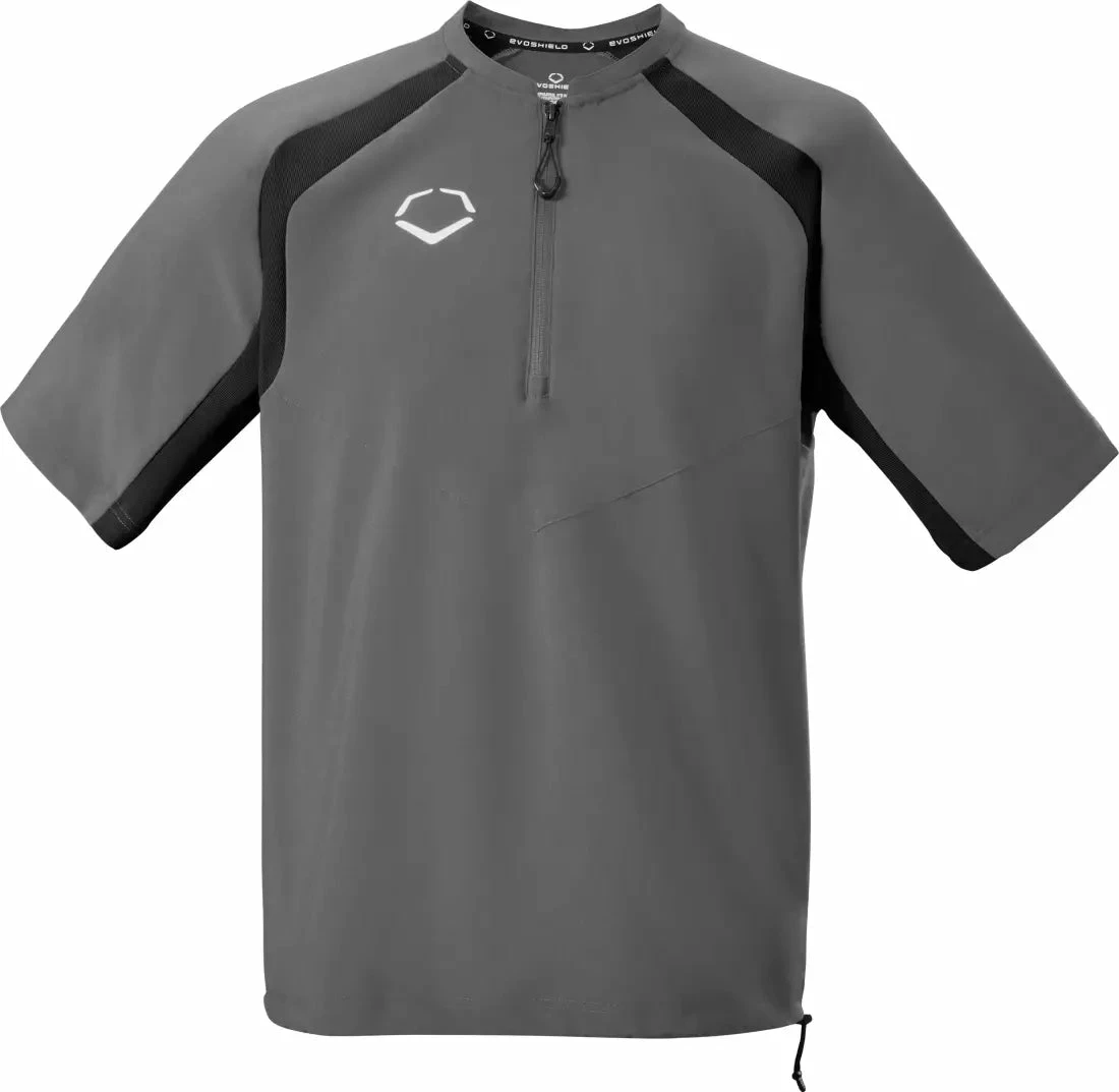 Evoshield Men's Pro Team Baseball Cage Jacket - Charcoal WTV1091CH 3 Evoshield Men's Pro Team Baseball Cage Jacket - Charcoal WTV1091CH