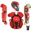 All-Star All Star System 7 Axis Intermediate Two-Tone Catchers Set -Easton Glove Shop ckcc1216s7xtt bk sc web