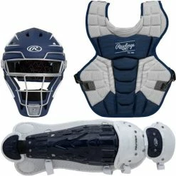 Rawlings CSV2Y Velo 2.0 Youth Catchers Gear Set -Easton Glove Shop f navywhite xx 3f95caf2 cb17 461b 960c 01bd946821b8