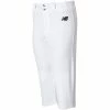 New Balance BBP236 Youth Adversary 2.0 Solid Knicker Baseball Pants - White -Easton Glove Shop f white x
