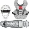 Rawlings CSV2I Velo 2.0 Intermediate Catchers Gear Set -Easton Glove Shop f whitesilver xx