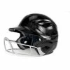 All-Star All Star S7™ Solid Gloss Youth Fastpitch Batting Helmet - Black