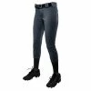 Champro Sports Champro BP11 Tournament Girls Youth Softball Pants - Graphite -Easton Glove Shop graphite 1