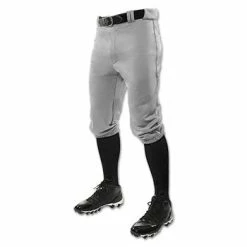 Champro Sports Champro Men's BP10 Triple Crown Knicker Baseball Pants - Grey