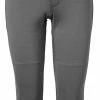 Intensity By Soffe Intensity Women's Low Rise Belted Softball Pant N5306W - Charcoal -Easton Glove Shop gunmetal1