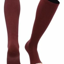 Twin City TCK Prosport Solid Color Baseball/Softball Socks - PTWT1 -Easton Glove Shop maroon