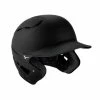 Mizuno B6 Matte Batting Helmet - Black -Easton Glove Shop mblack