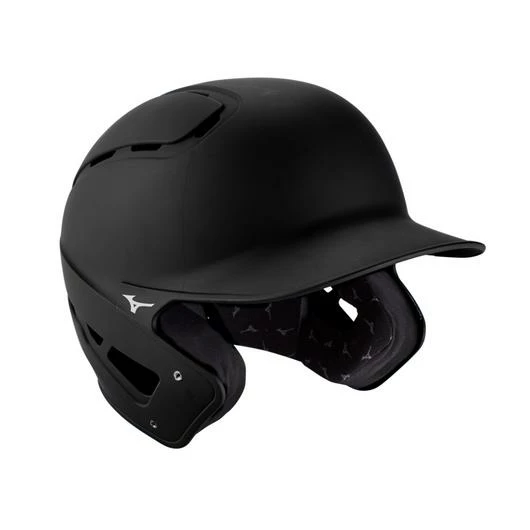 Mizuno B6 Matte Batting Helmet - Black 3 Mizuno B6 Matte Batting Helmet - Black