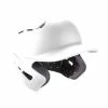 Mizuno B6 Matte Batting Helmet - White -Easton Glove Shop mwhite 34979b3a ff1b 4cb3 8159 87f9a2fdc503