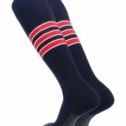 Twin City TCK Striped Baseball/Softball Socks -Easton Glove Shop navywscar