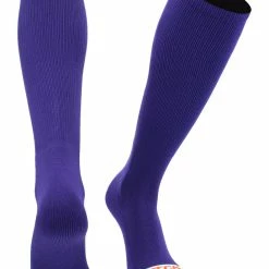 Twin City TCK Prosport Solid Color Baseball/Softball Socks - PTWT1 -Easton Glove Shop purple