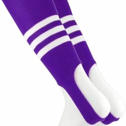 Twin City TCK Baseball Stirrup Socks -Easton Glove Shop purplewhite