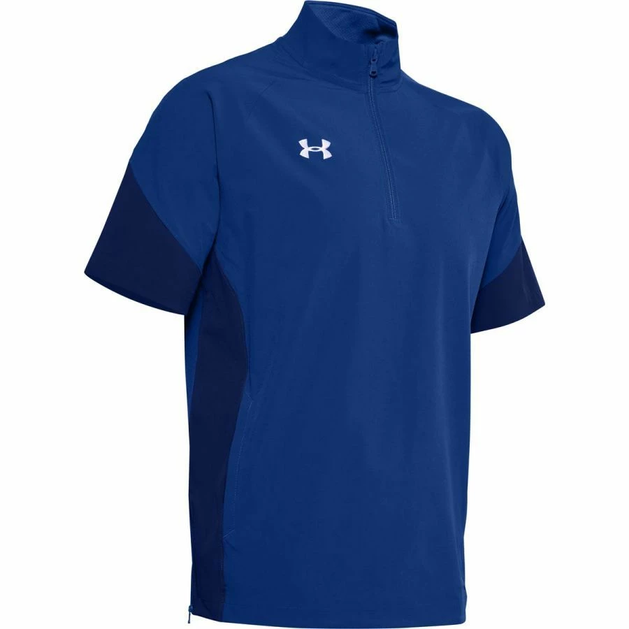 Under Armour Squad Men's Coach's Baseball Cage Jacket - Royal 1351318-400 3 Under Armour Squad Men's Coach's Baseball Cage Jacket - Royal 1351318-400