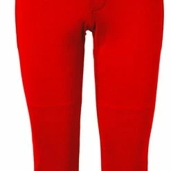 Intensity By Soffe Intensity Women's Low Rise Belted Softball Pant N5306W - Red