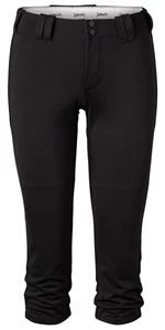 Intensity By Soffe Intensity Women's Low Rise Belted Softball Pant N5306W - Black