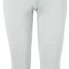Intensity By Soffe Intensity Women's Low Rise Belted Softball Pant N5306W - White