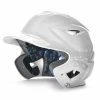 All-Star All Star S7™ Solid Gloss Youth Batting Helmet - White -Easton Glove Shop white 68cbf0cd 3108 4e81 b530 334057b7e8c0